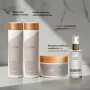 Kit Completo Repair Collection - Shampoo, Condicionador, Máscara e Óleo (4 itens)